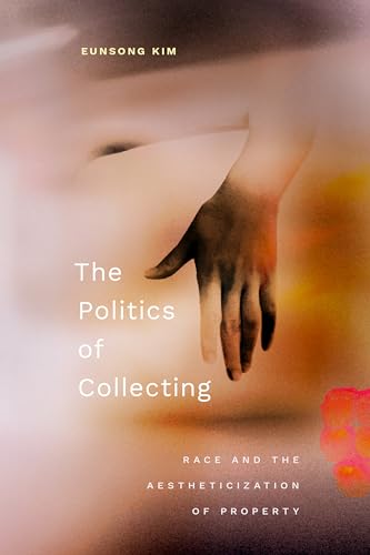 Book cover showing a hand with dark pigment against a blurry, abstract background.