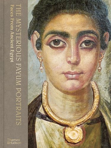 Book cover featuring a painted portrait of a young person from ancient Egypt.