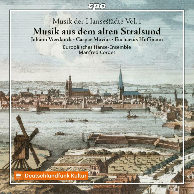 CD cover: old city landscape with buildings, water, and a windmill.