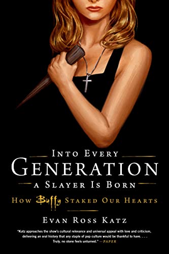 Book cover featuring a young woman holding a stake with a cross necklace.