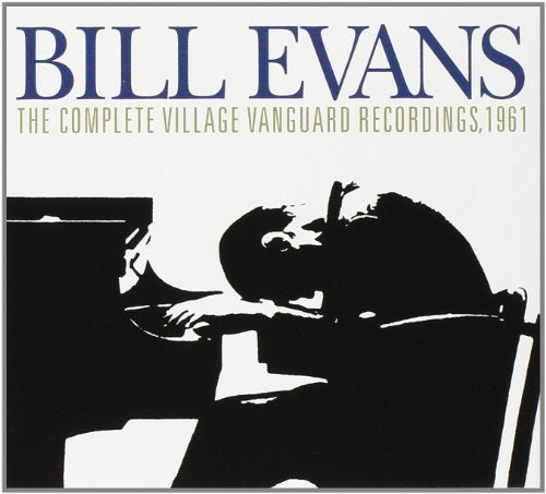 Bill Evans album cover: silhouetted pianist at a grand piano.