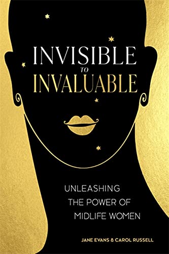 Book cover with a black silhouette of a woman’s head and gold lips.