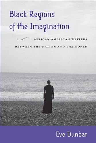 Book cover with a lone figure on a beach, titled “Black Regions...”