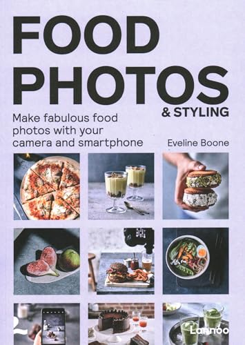 Book cover featuring styled food photography examples and title text.