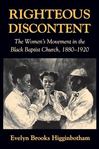 Book cover: “Righteous Discontent” depicts three Black women in prayer.
