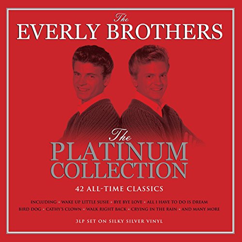 Album cover for The Everly Brothers’ Platinum Collection on white vinyl.