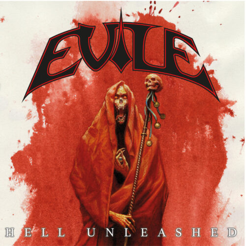Album cover showing a hooded skeletal figure holding a staff against a red background.