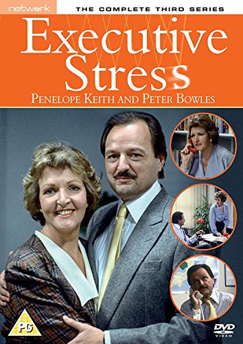 “Executive Stress” DVD cover featuring Penelope Keith and Peter Bowles.
