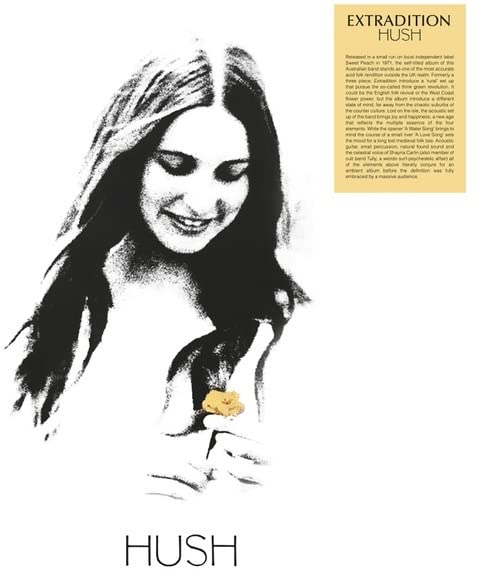 Black and white vinyl album cover featuring a portrait of a woman.