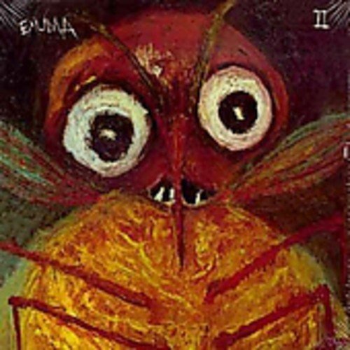 CD cover for Exuma II, featuring an abstract, colorful insect-like face.