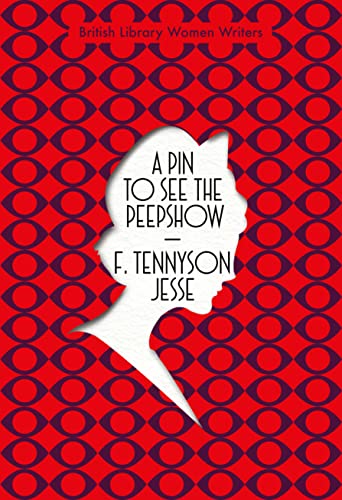 Book cover with a red and purple eye pattern and a white woman's silhouette.