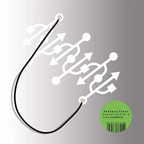 CD cover with abstract white lines and text, barcode at bottom.
