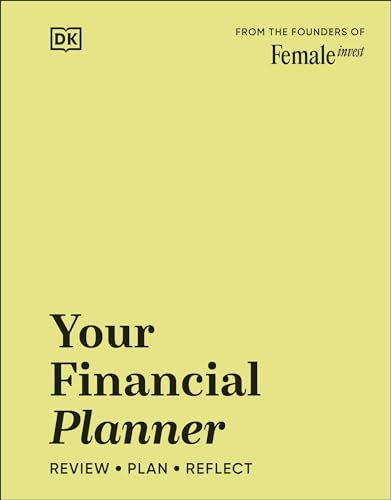 Yellow planner cover with black text: "Your Financial Planner.