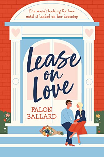 Book cover: "Lease on Love" with couple near a window.