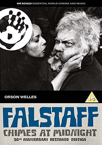 DVD cover for "Falstaff: Chimes At Midnight" featuring Orson Welles.