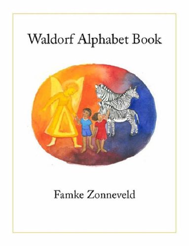 Book cover: angel, children, and zebras in watercolor illustration.