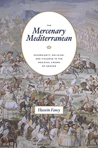 Book cover depicting a chaotic medieval battle scene with text overlay.
