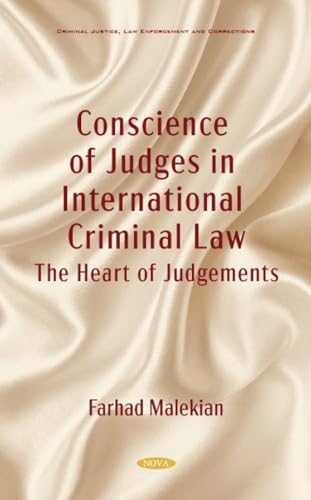 Book cover: "Conscience of Judges in International Criminal Law" by Farhad Malekian.