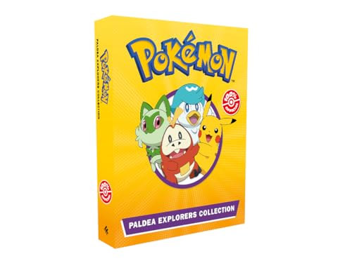 Yellow Pokémon gift box featuring Pikachu and other Pokémon characters.