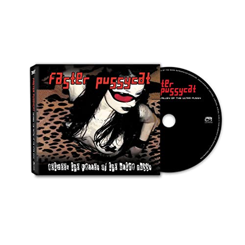 CD case and disc for Faster Pussycat’s “Beyond The Valley Of The Ultra Pussy.”