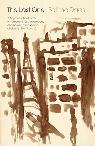 Book cover with abstract brown ink wash depicting buildings and a figure.