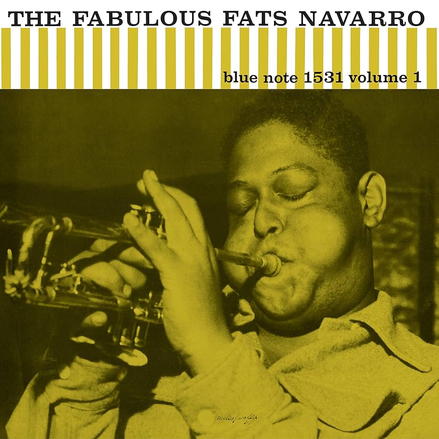 CD cover featuring jazz trumpeter Fats Navarro in a yellow-toned portrait.