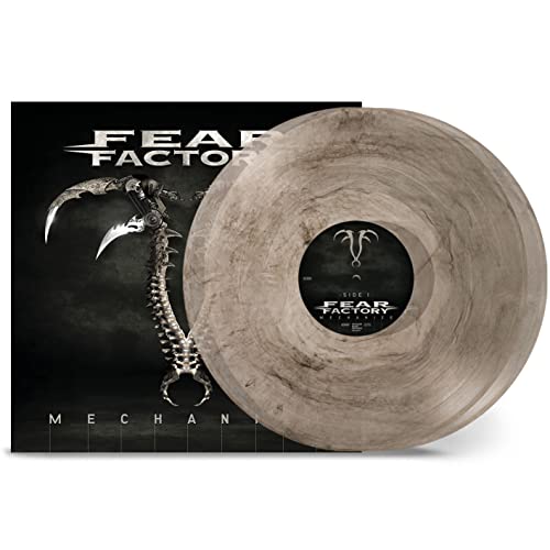 Fear Factory “Mechanize” vinyl record with smoky grey coloration.