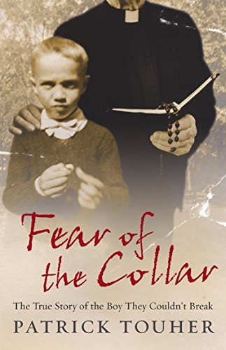 Book cover: a young boy and a man in clerical collar, sepia toned.