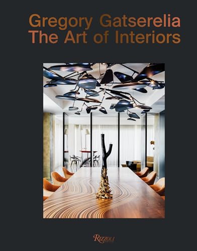 Book cover featuring a modern dining room with a sculptural chandelier.
