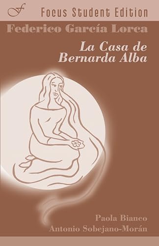 Cover of “La Casa de Bernarda Alba” student edition with a kneeling woman.