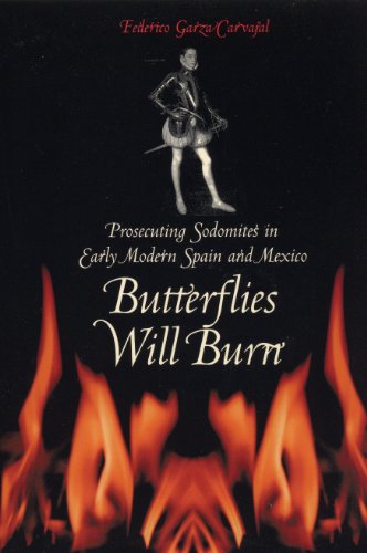 Book cover: dark background with flames, a figure, and title “Butterflies Will Burn”.