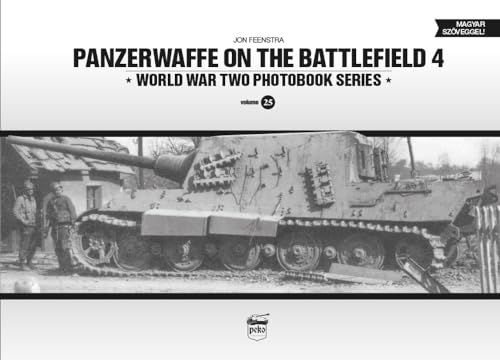 World War Two photobook cover featuring a German tank and soldiers.