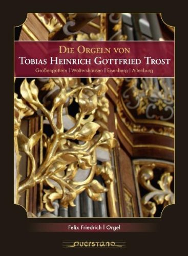 A CD cover featuring a gold ornate organ on a black background.