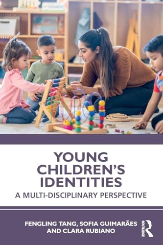 Book cover with children playing and text: “Young Children’s Identities.”