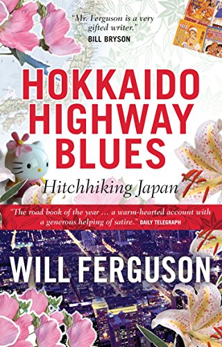 Book cover with title, author, a Hello Kitty figure, flowers, and a night cityscape.
