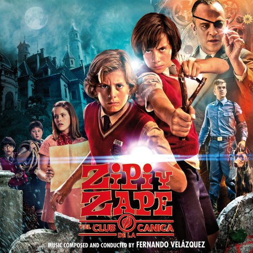 CD cover for "Zipi Y Zape Y El Club De La Canica" featuring children.
