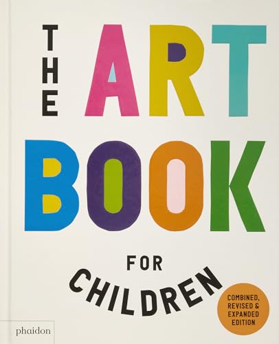 Book cover titled The Art Book for Children with large, colorful, block-letter typography.