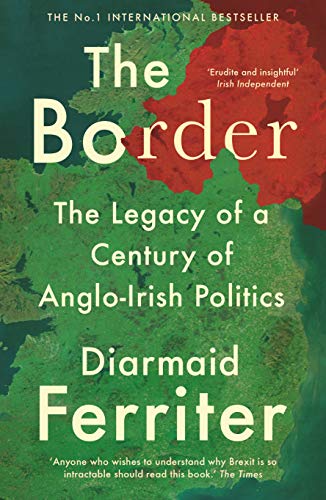 Book cover: “The Border” with map imagery of Ireland and the UK.