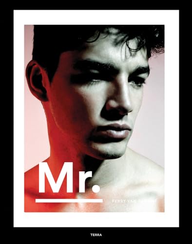 Close-up portrait of a young man with "Mr." text overlayed.