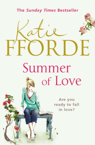 Book cover: illustrated woman with basket in a colorful garden scene.