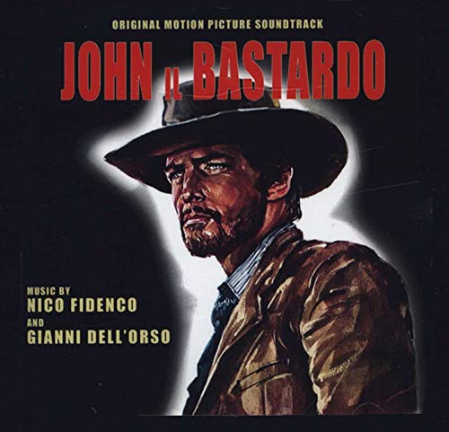 CD cover for "John Il Bastardo" soundtrack, featuring a man in a hat.