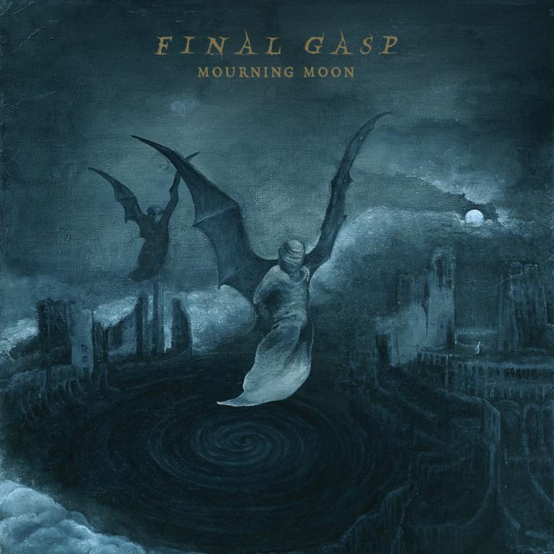 CD cover: dark fantasy scene with figures, moon, and gothic architecture.