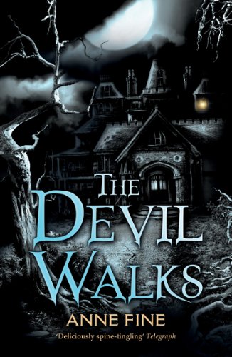 Book cover: dark mansion silhouetted against a stormy, moonlit sky.
