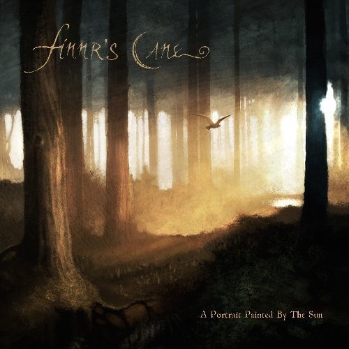Forest scene with sunlight, a bird in flight, and album title.