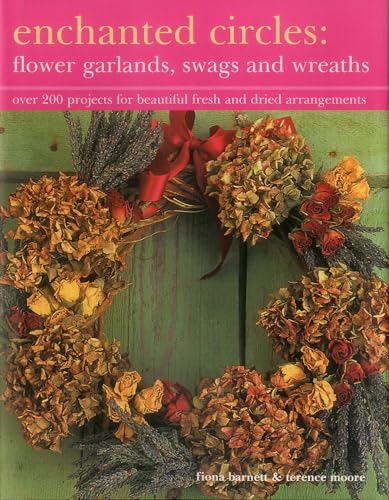 Book cover featuring dried flower wreaths and garlands in warm tones.