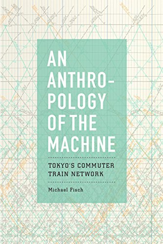 Book cover: "An Anthropology of the Machine" with grid background.