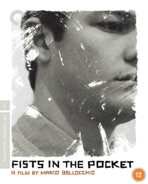 Close-up of a young man’s face on a Criterion Collection Blu-ray cover.