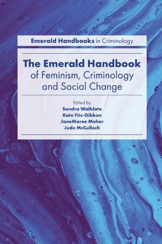 Book cover: “The Emerald Handbook of Feminism, Criminology and Social Change.”