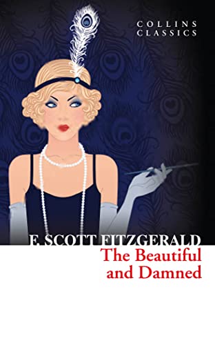 Book cover featuring a 1920s-style woman with a peacock feather.