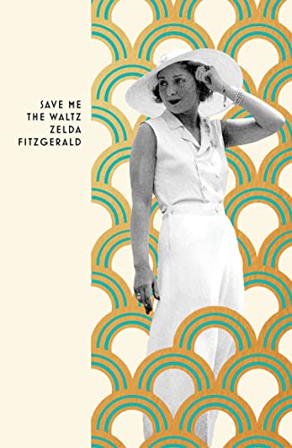 Book cover featuring Zelda Fitzgerald in a white suit and hat.